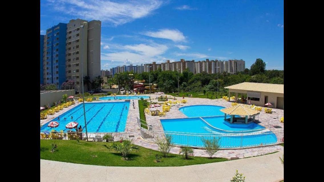 Hotel Golden Dolphin Com Cafe Da Manha! Piscinas 24H Caldas Novas Luaran gambar