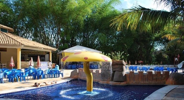Hotel Golden Dolphin Com Cafe Da Manha! Piscinas 24H Caldas Novas Luaran gambar